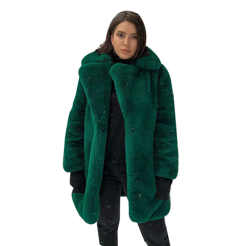 The Sienna Plush Faux Fur Coat