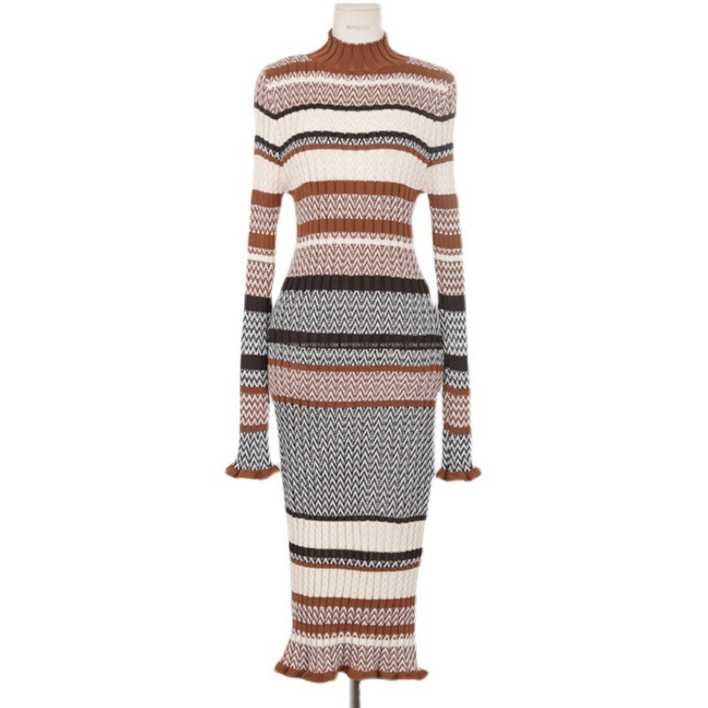 The Milan Cozy Knit Midi Dress