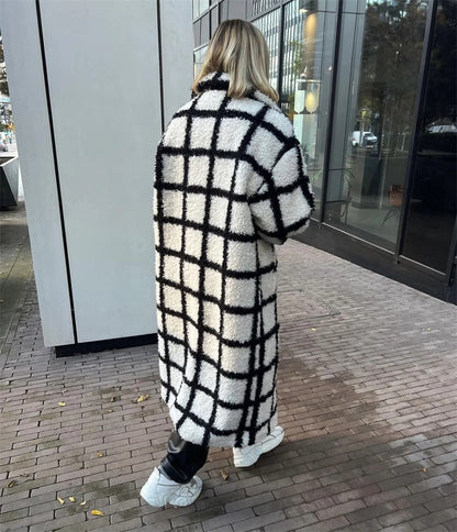 The Cityscape Grid Coat