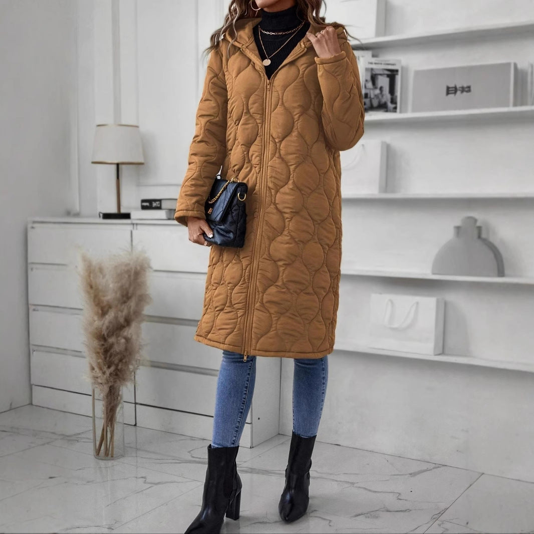 The Amber Cozy Quilted Coat