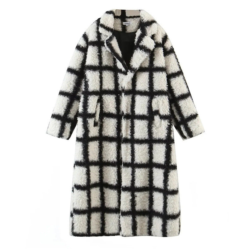 The Cityscape Grid Coat