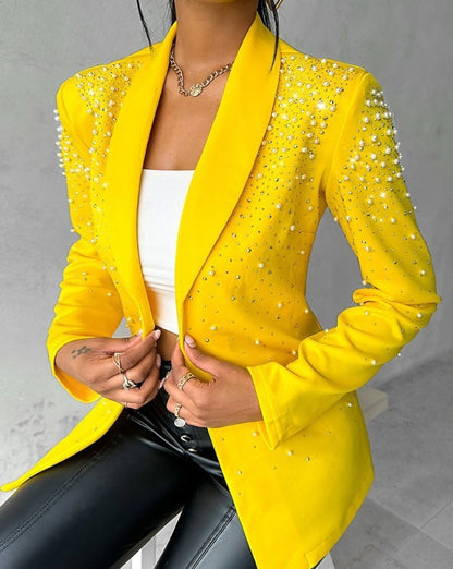 Bubble Beaded Blazer