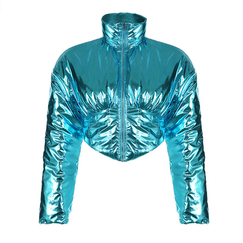 The Cosmic Shine Corset Puffer