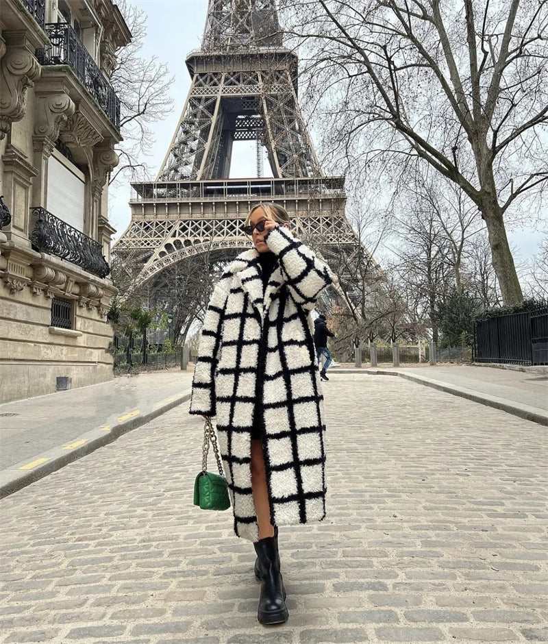 The Cityscape Grid Coat