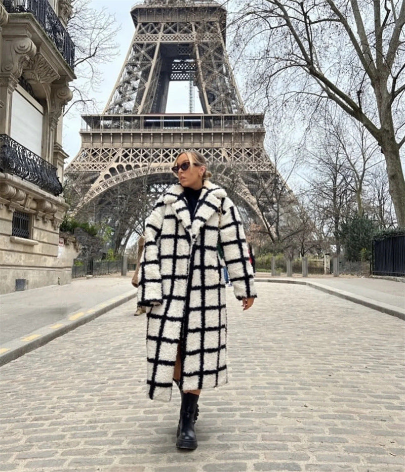 The Cityscape Grid Coat