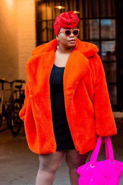 The Sienna Plush Faux Fur Coat